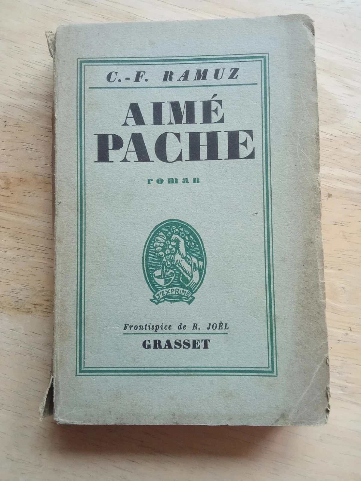 Aimé Paché, par C.-F. Ramuz